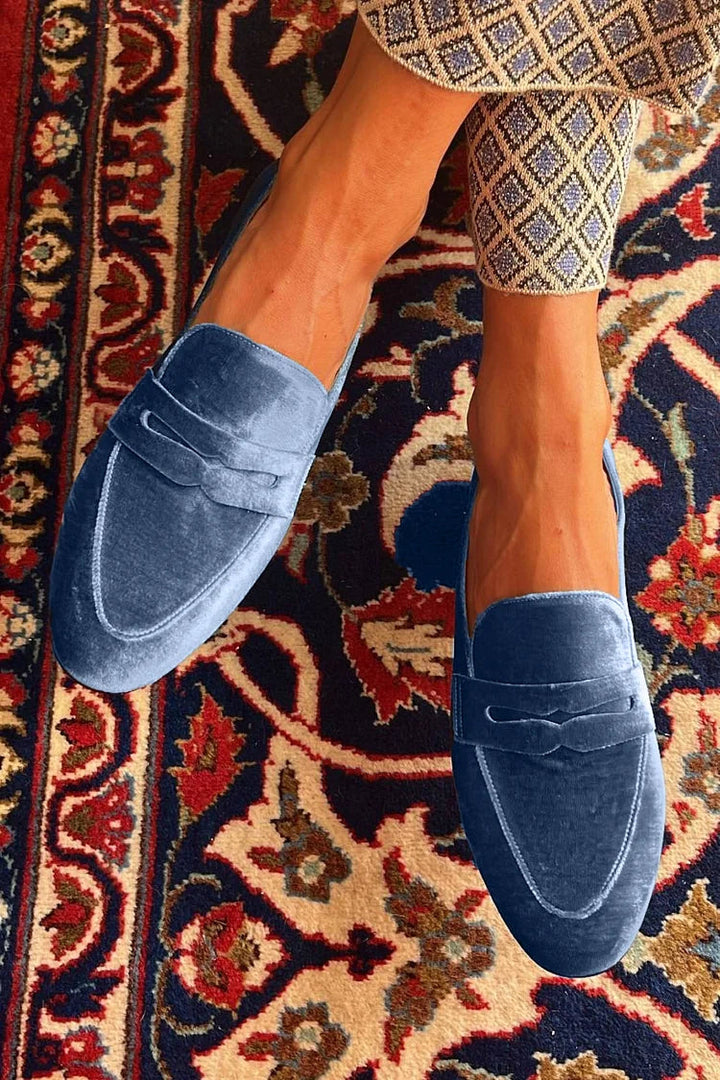 Harper Brooklyn | Velvet Loafers