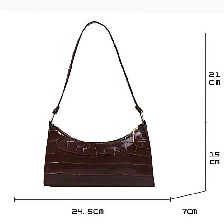 Harper Brooklyn | Shiny Leather Bag