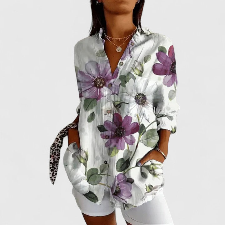 Harper Brooklyn| Floral Blouse