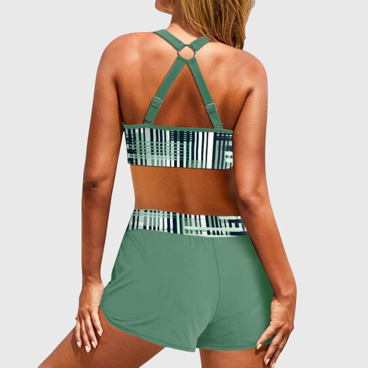 Harper Brooklyn| Ribbed High-Waisted Bikini