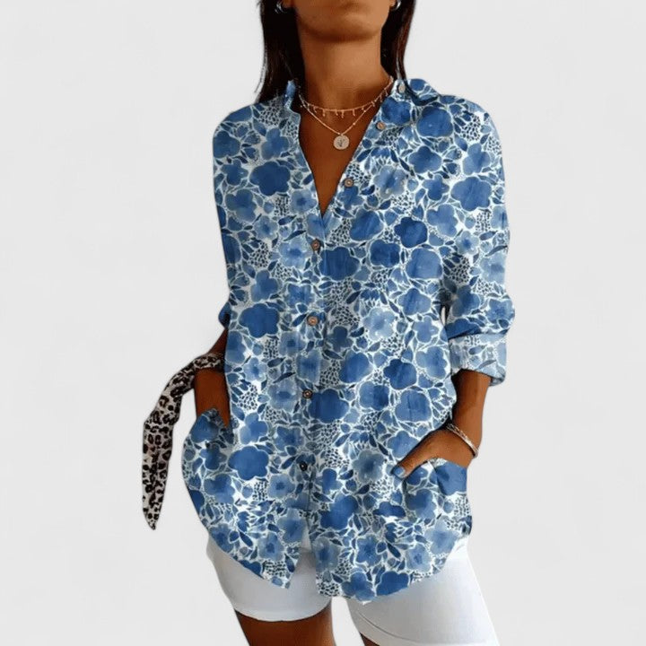 Harper Brooklyn| Floral Blouse