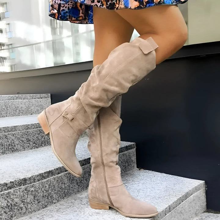 Harper Brooklyn | Suede Boots