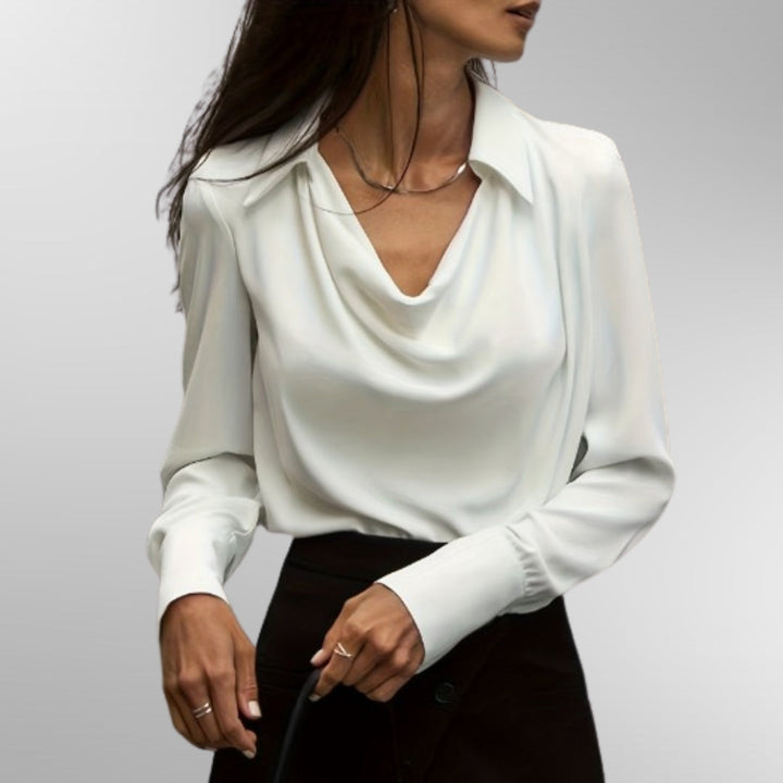 Harper Brooklyn | Satin Blouse