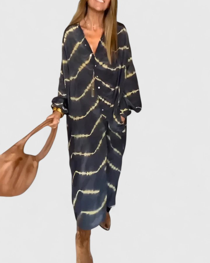 Harper Brooklyn | Striped Maxi Dress