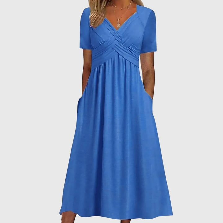 Harper Brooklyn| Midi Dress, Tummy Control
