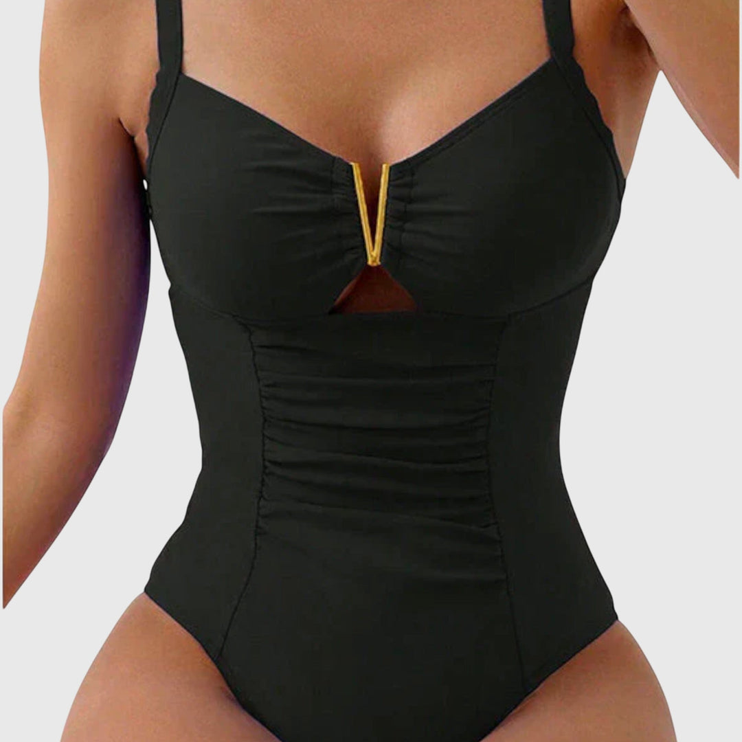 Harper Brooklyn| V-Neck Swimsuit