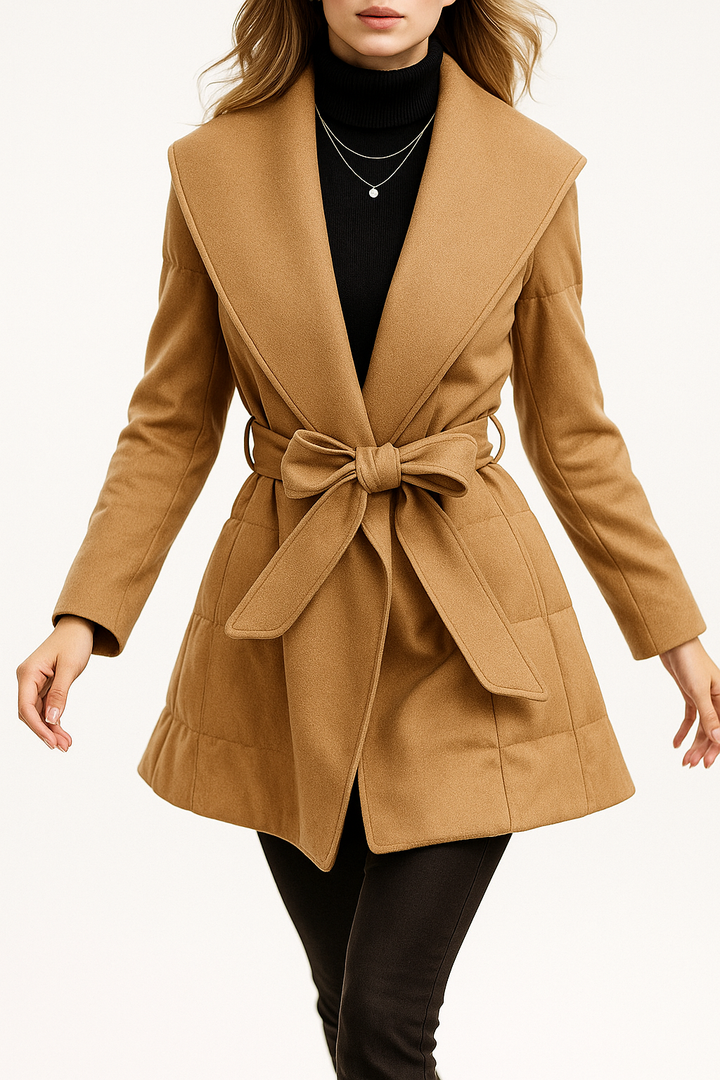 Harper Brooklyn | Belted Down Jacket