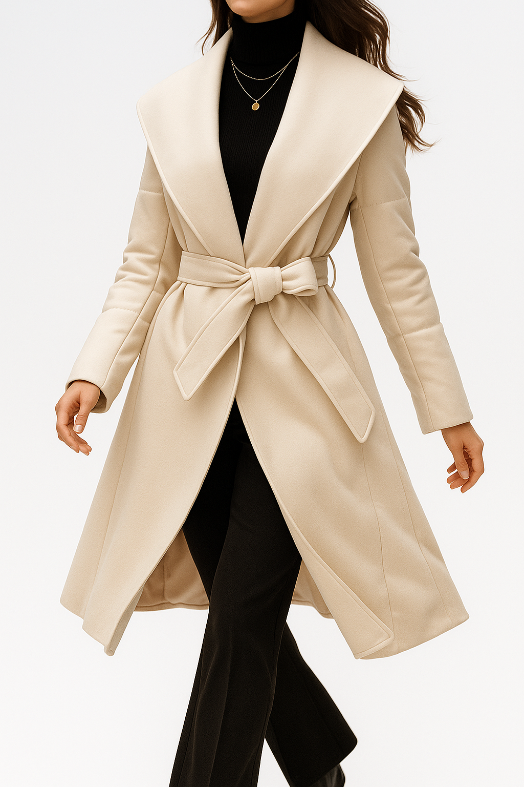 Harper Brooklyn | Belted Down Jacket