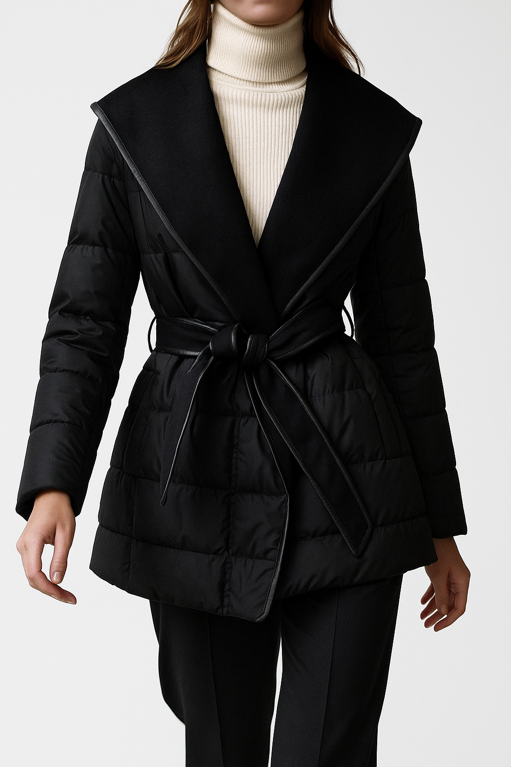 Harper Brooklyn | Belted Down Jacket