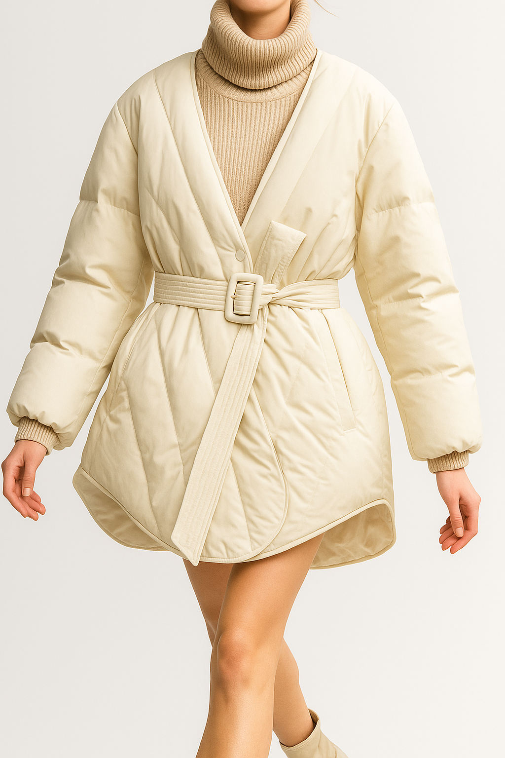 Harper Brooklyn| Quilted Down Jacket
