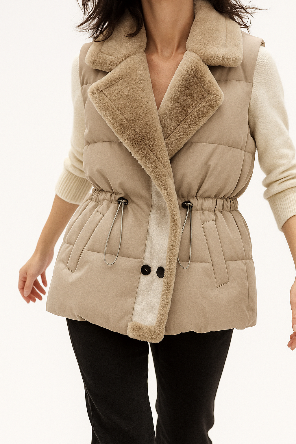 Harper Brooklyn | Plush Winter Vest