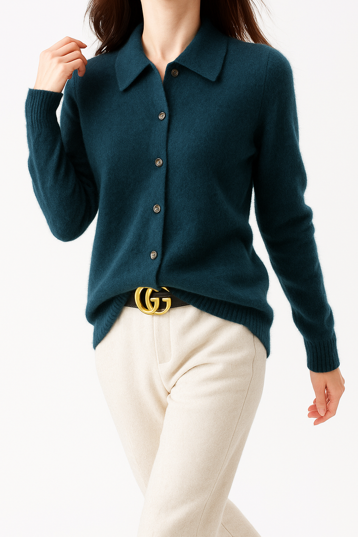 Harper Brooklyn| Polo Cardigan
