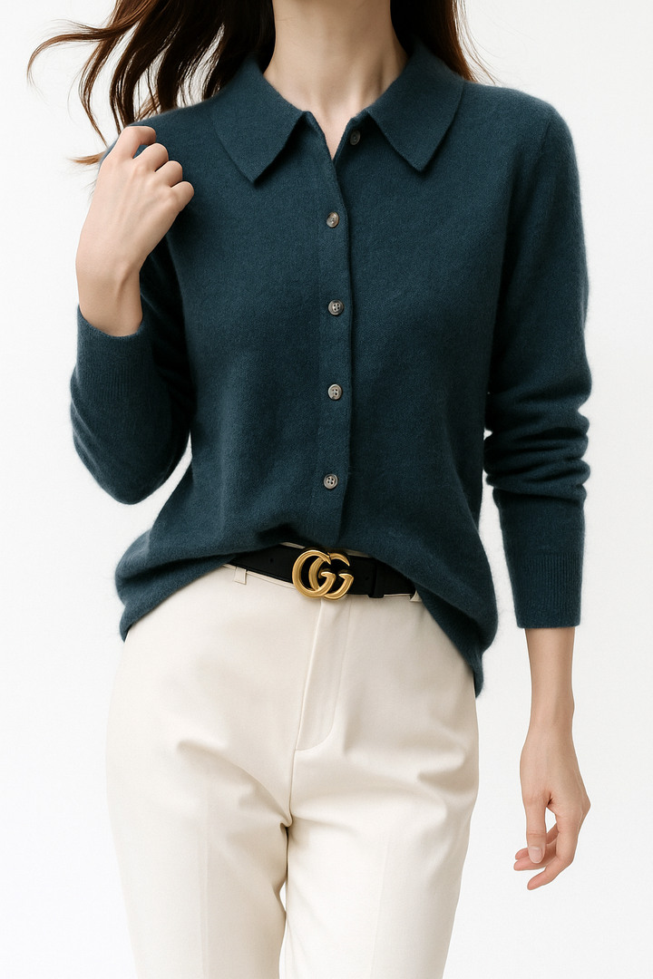 Harper Brooklyn| Polo Cardigan