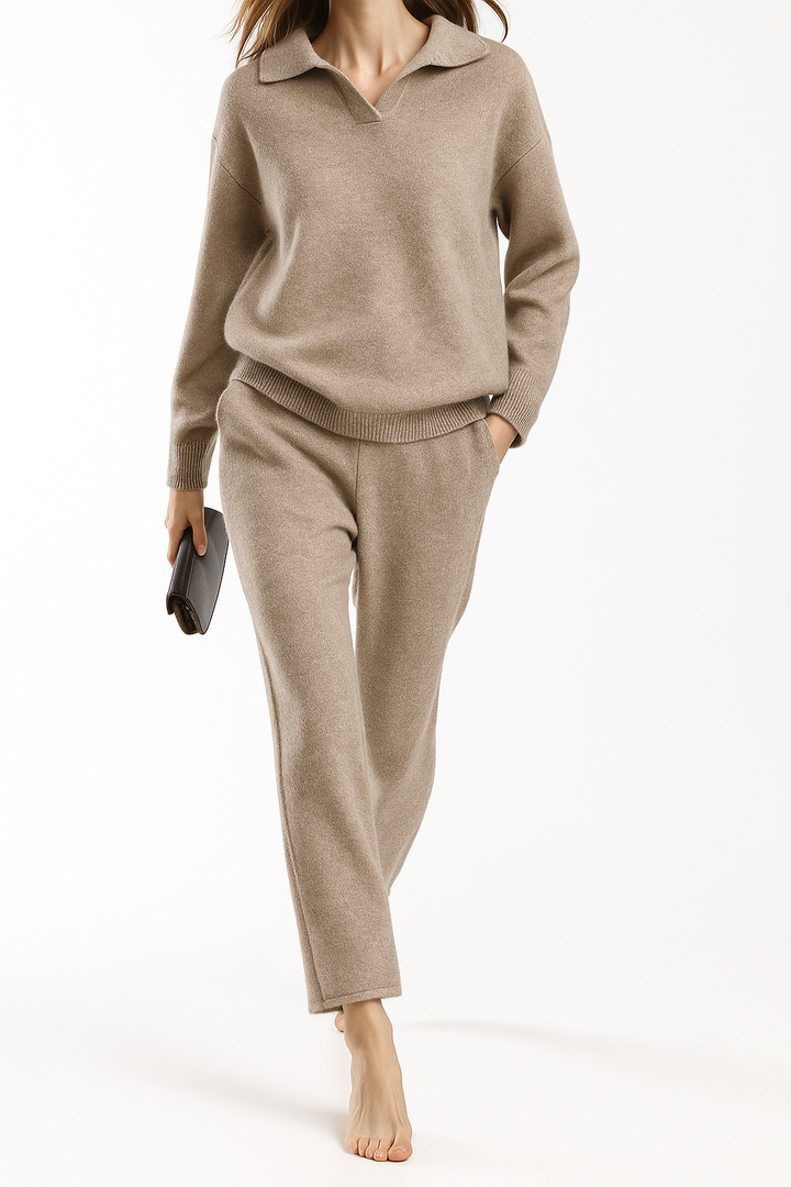 Harper Brooklyn | Polo Knit Set