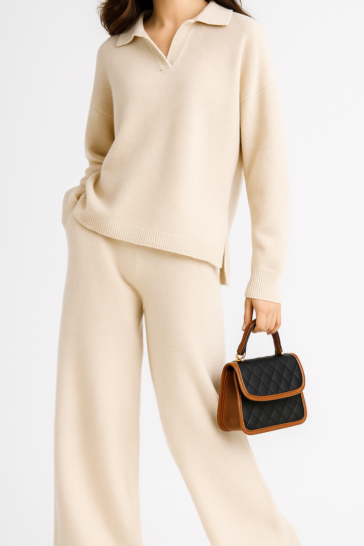 Harper Brooklyn | Polo Knit Set