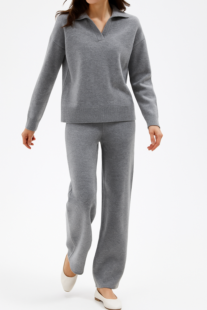 Harper Brooklyn | Polo Knit Set