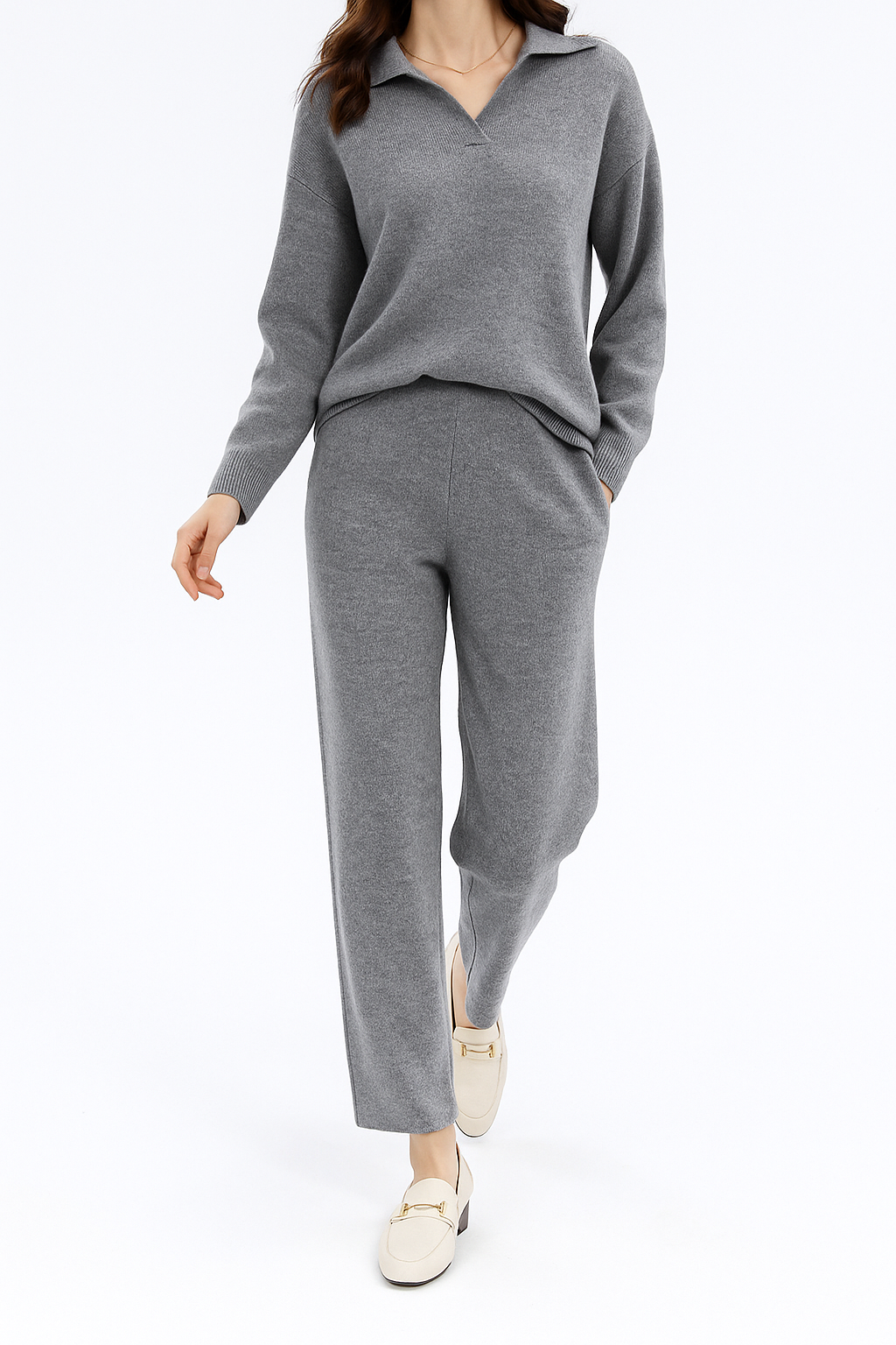 Harper Brooklyn | Polo Knit Set