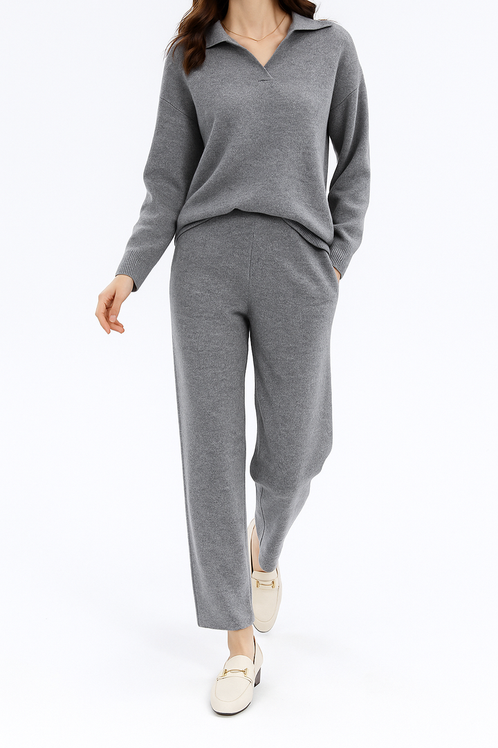 Harper Brooklyn | Polo Knit Set