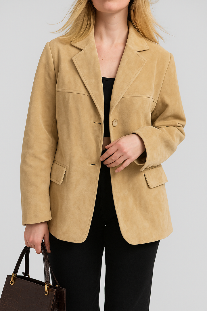 Harper Brooklyn| Suede Blazer