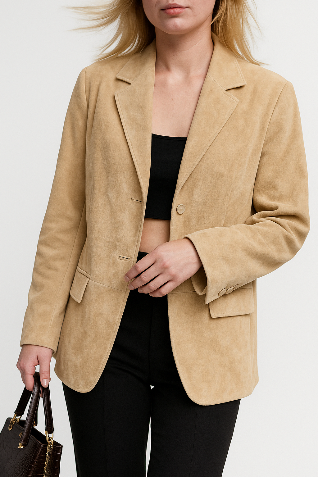 Harper Brooklyn| Suede Blazer
