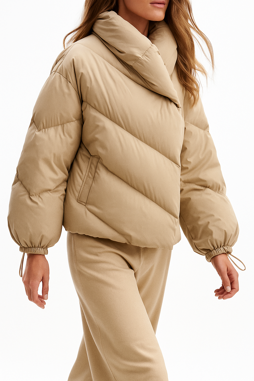 Harper Brooklyn | Hooded Down Puffer