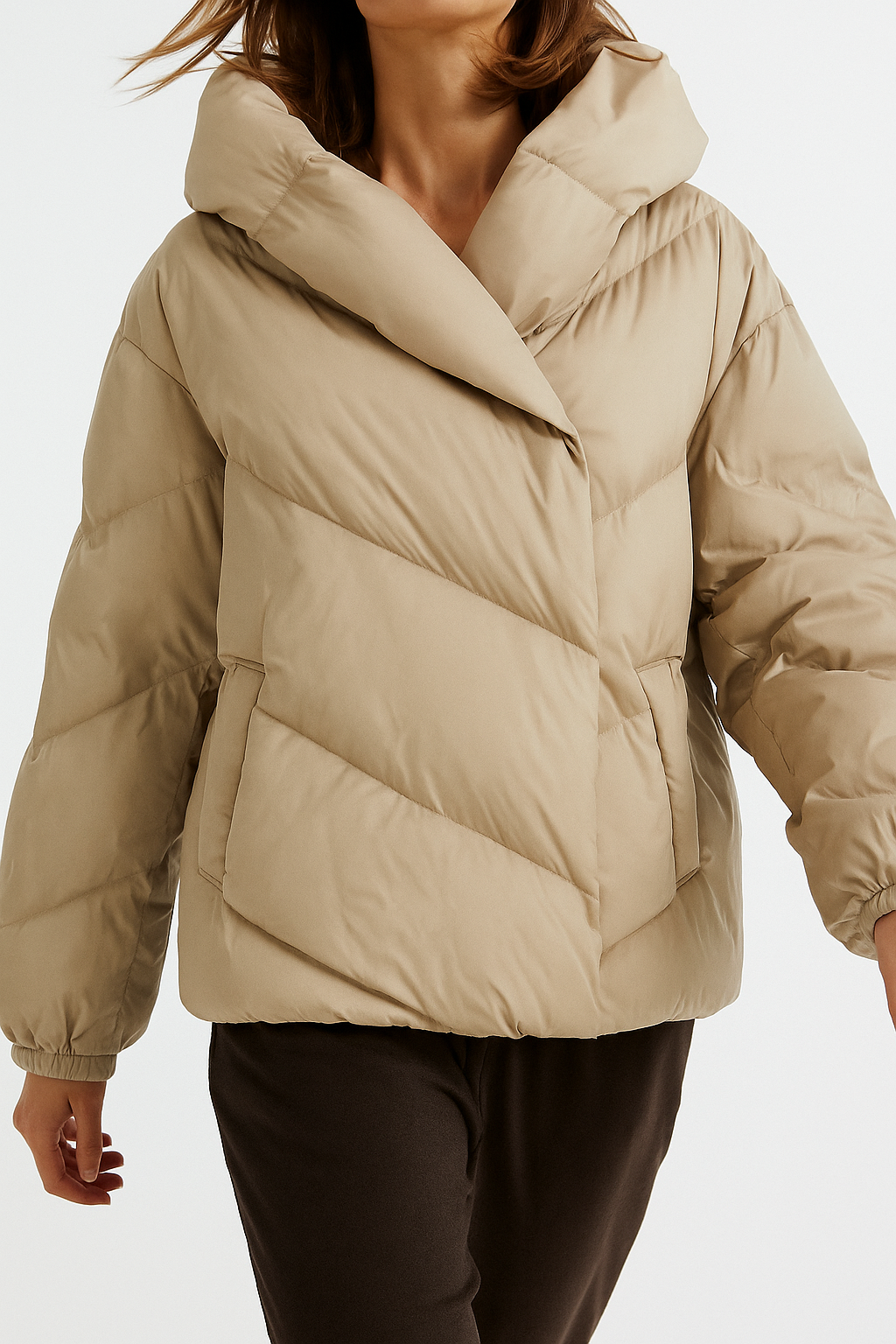 Harper Brooklyn | Hooded Down Puffer