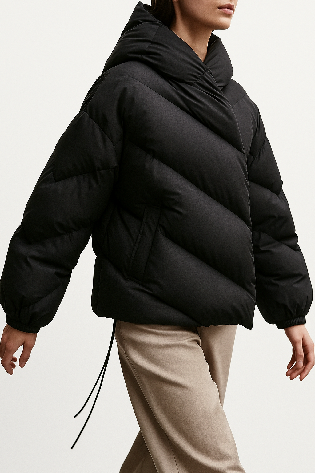 Harper Brooklyn | Hooded Down Puffer