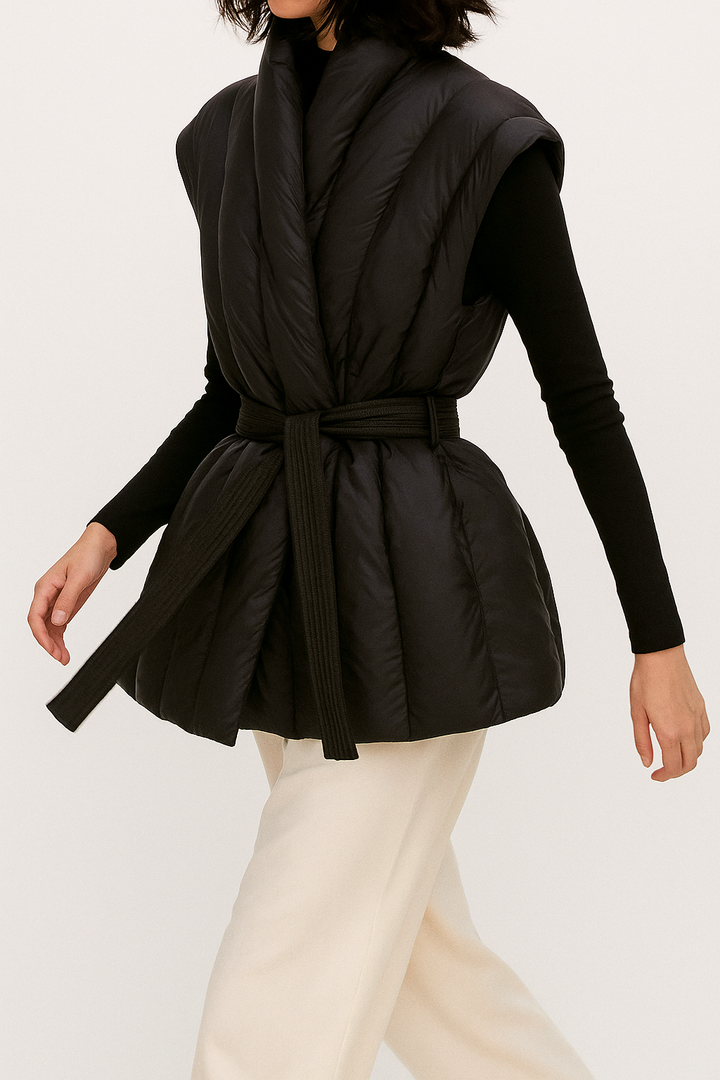 Harper Brooklyn | Belted Down Vest