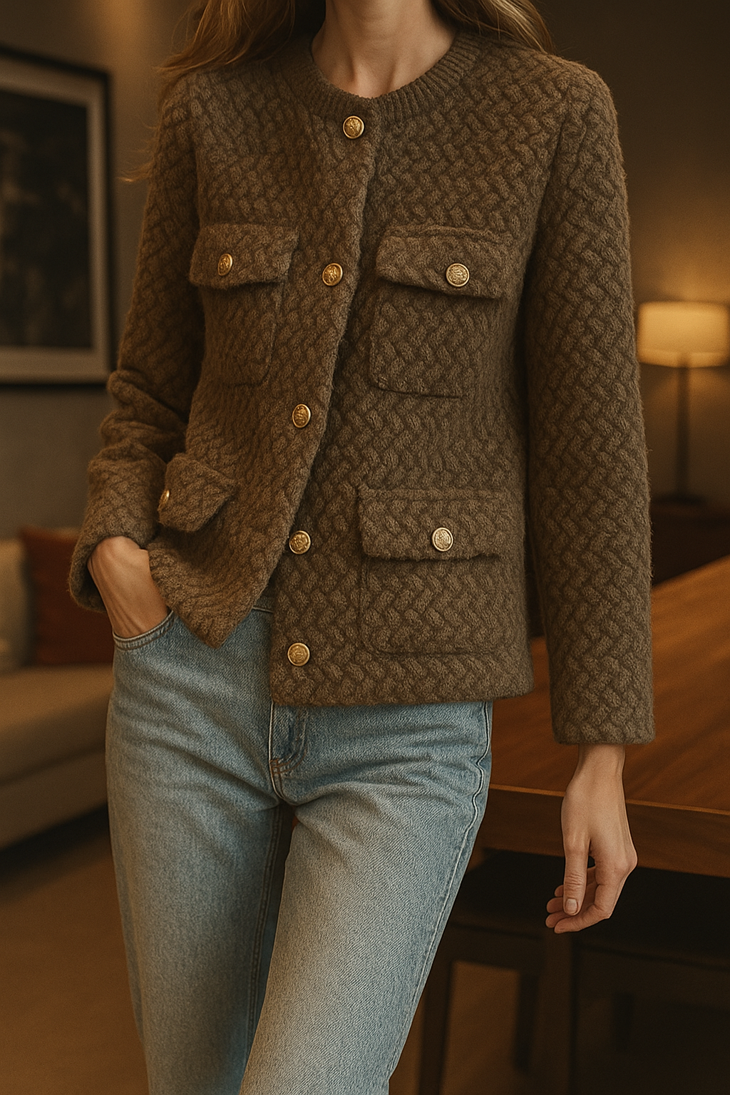 Harper Brooklyn | Velvet Jacket