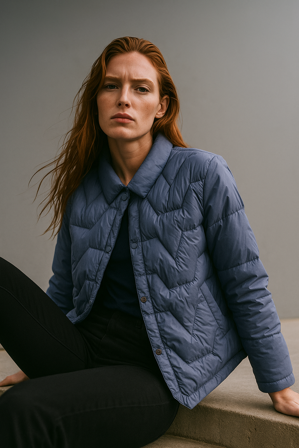 Harper Brooklyn| Quilted Down Jacket
