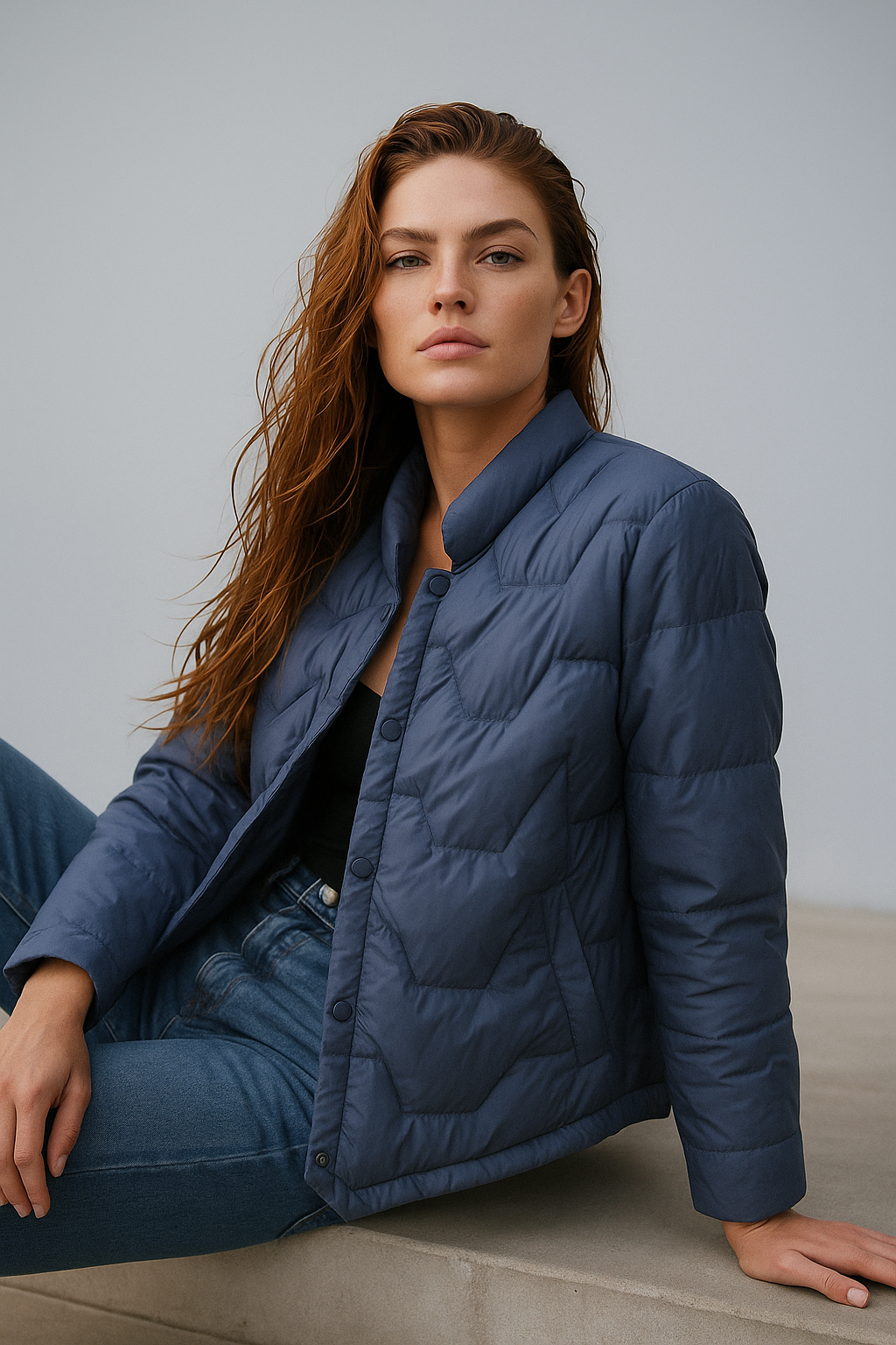 Harper Brooklyn| Quilted Down Jacket