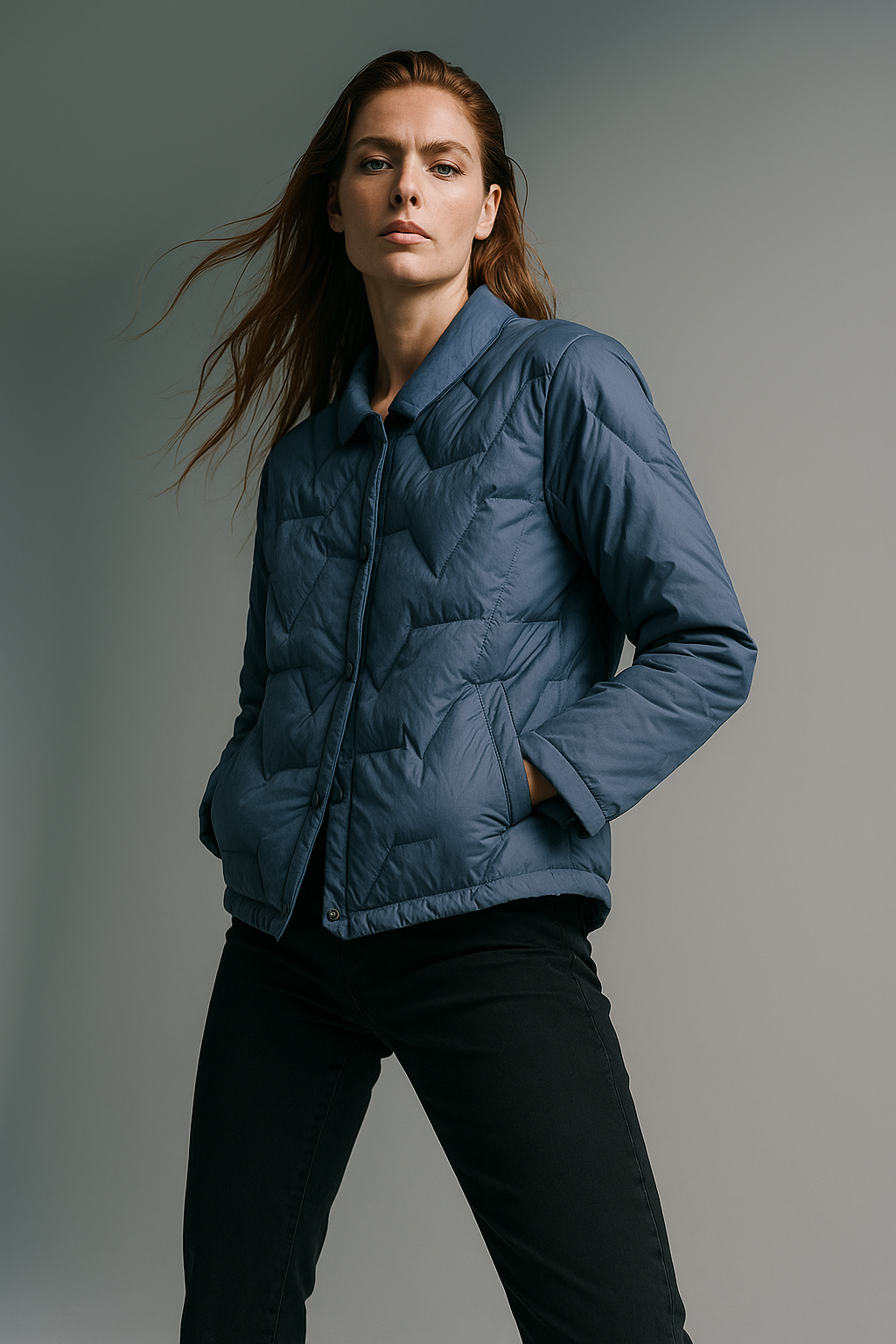 Harper Brooklyn| Quilted Down Jacket