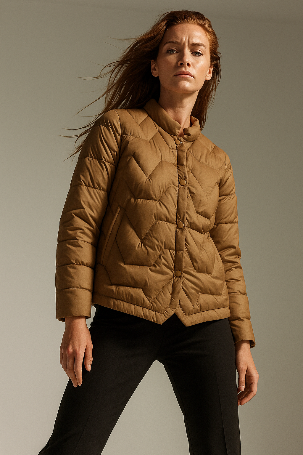 Harper Brooklyn| Quilted Down Jacket