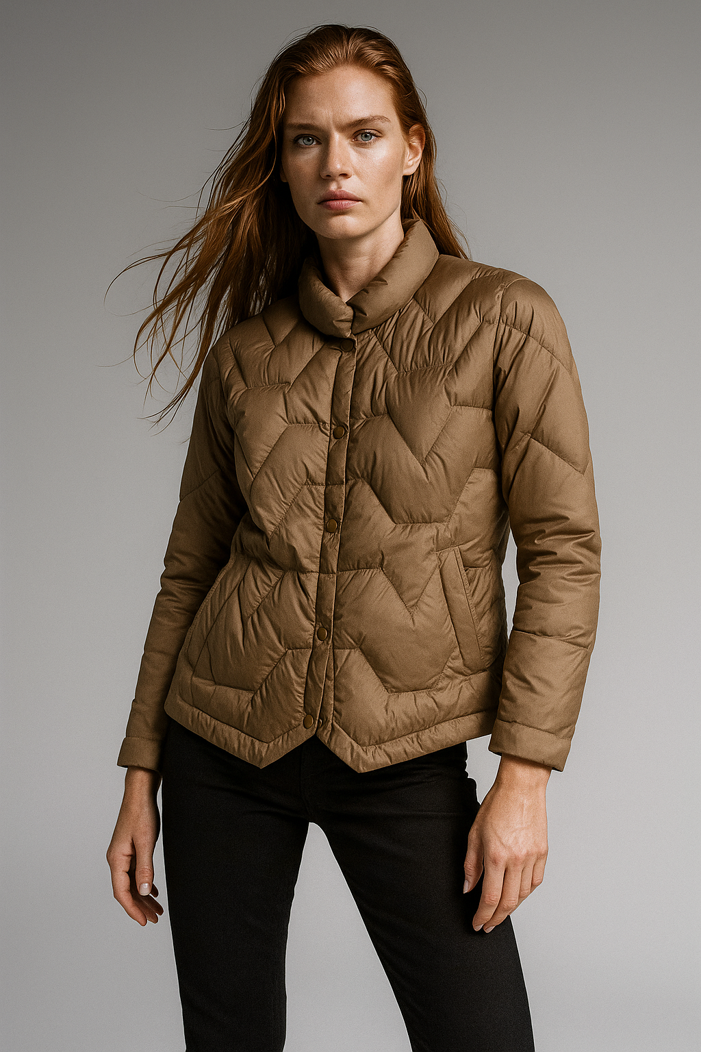 Harper Brooklyn| Quilted Down Jacket