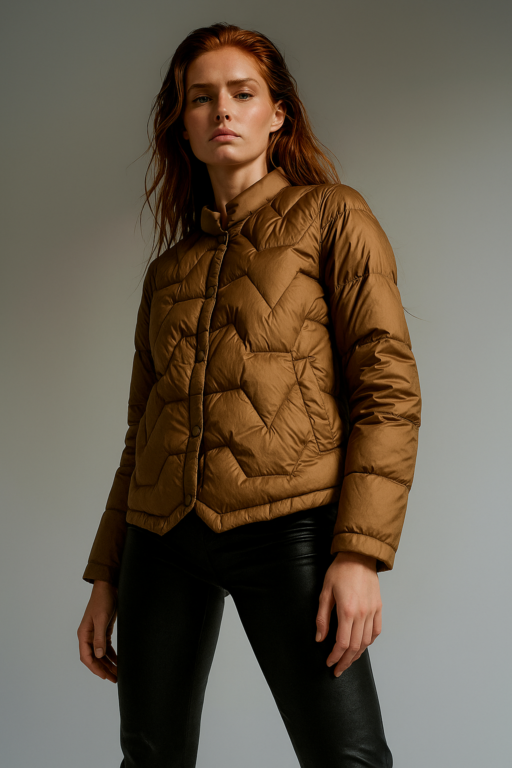 Harper Brooklyn| Quilted Down Jacket