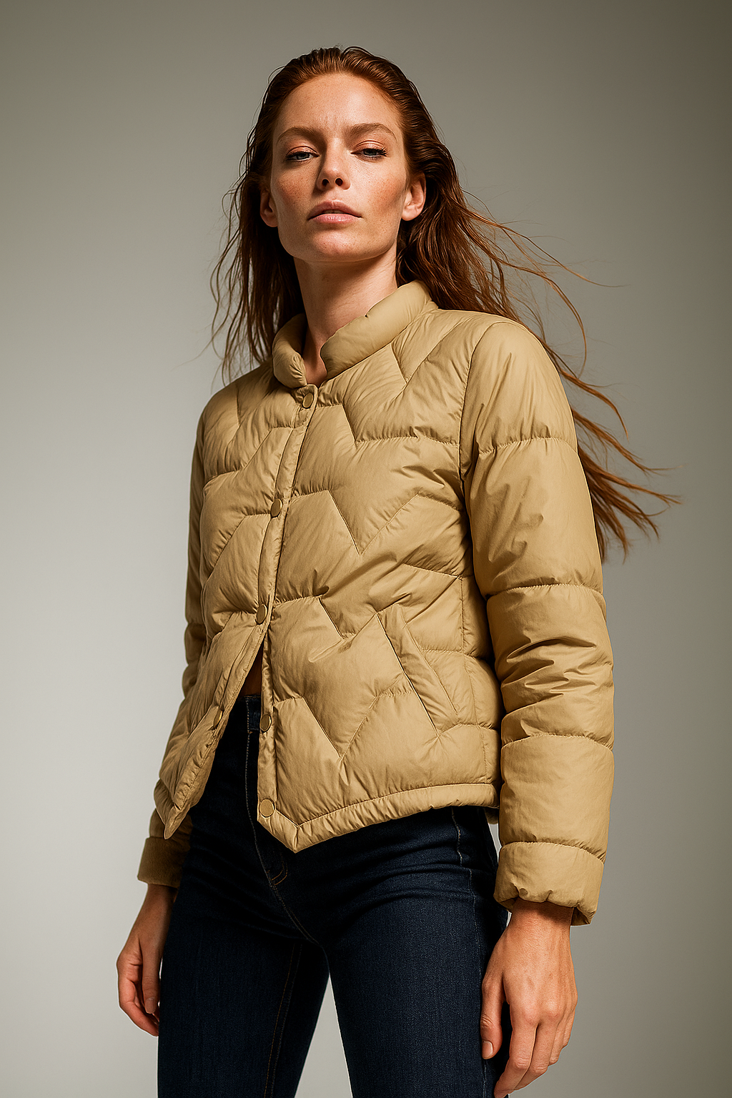 Harper Brooklyn| Quilted Down Jacket