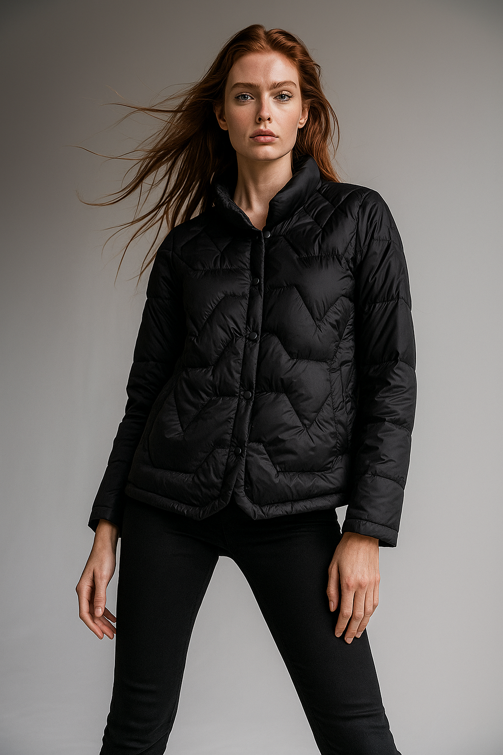 Harper Brooklyn| Quilted Down Jacket