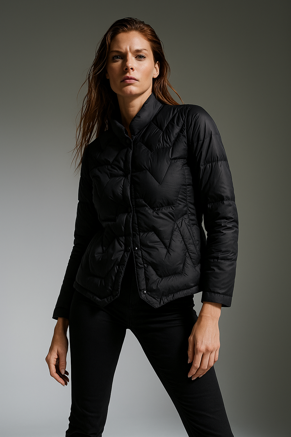 Harper Brooklyn| Quilted Down Jacket