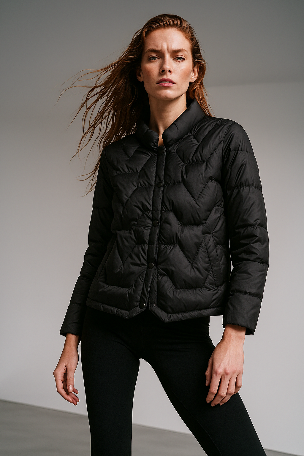 Harper Brooklyn| Quilted Down Jacket