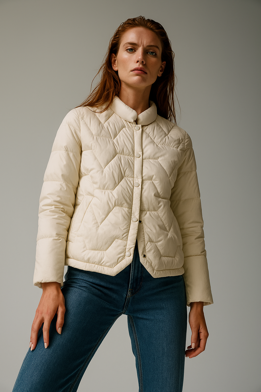 Harper Brooklyn| Quilted Down Jacket