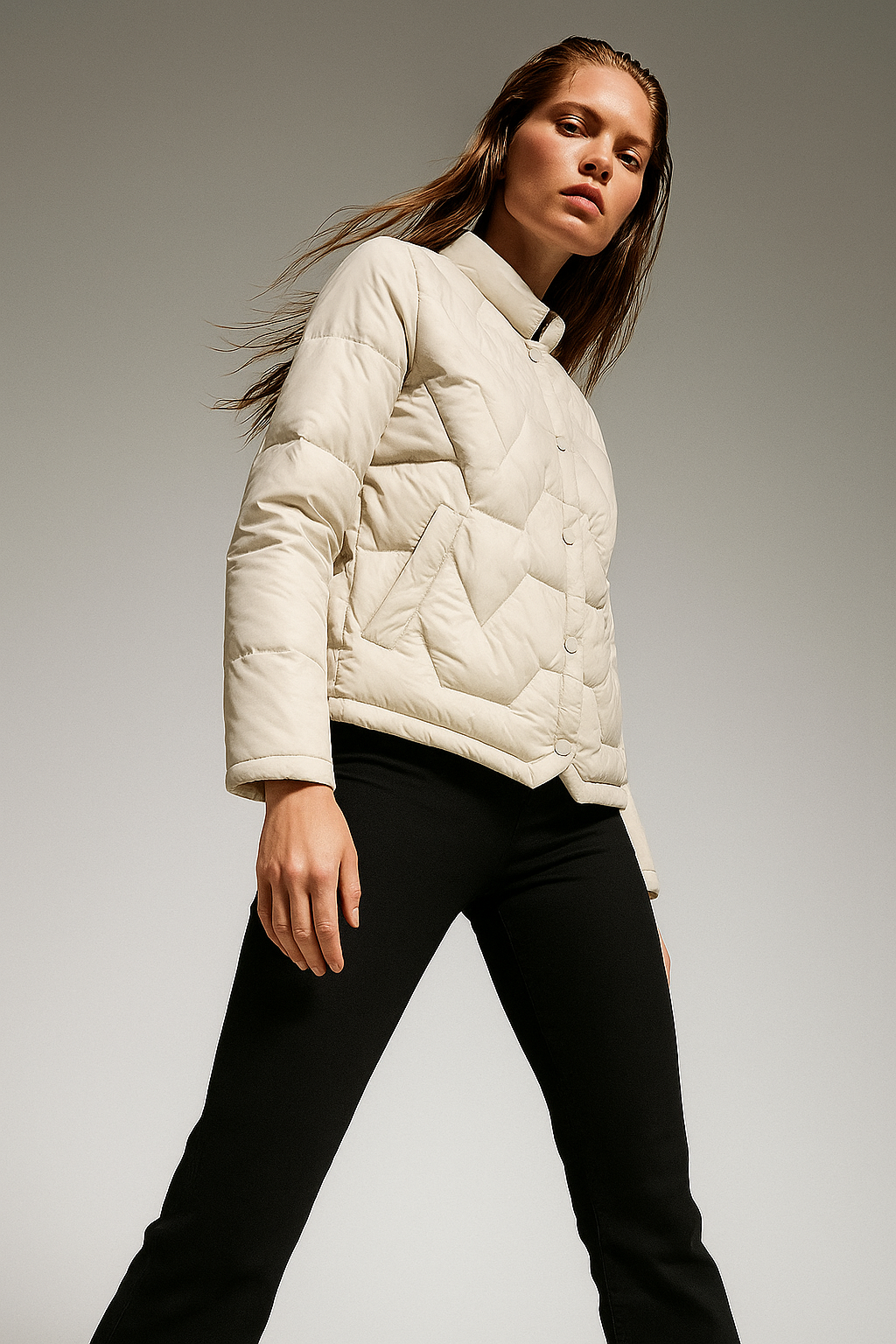 Harper Brooklyn| Quilted Down Jacket