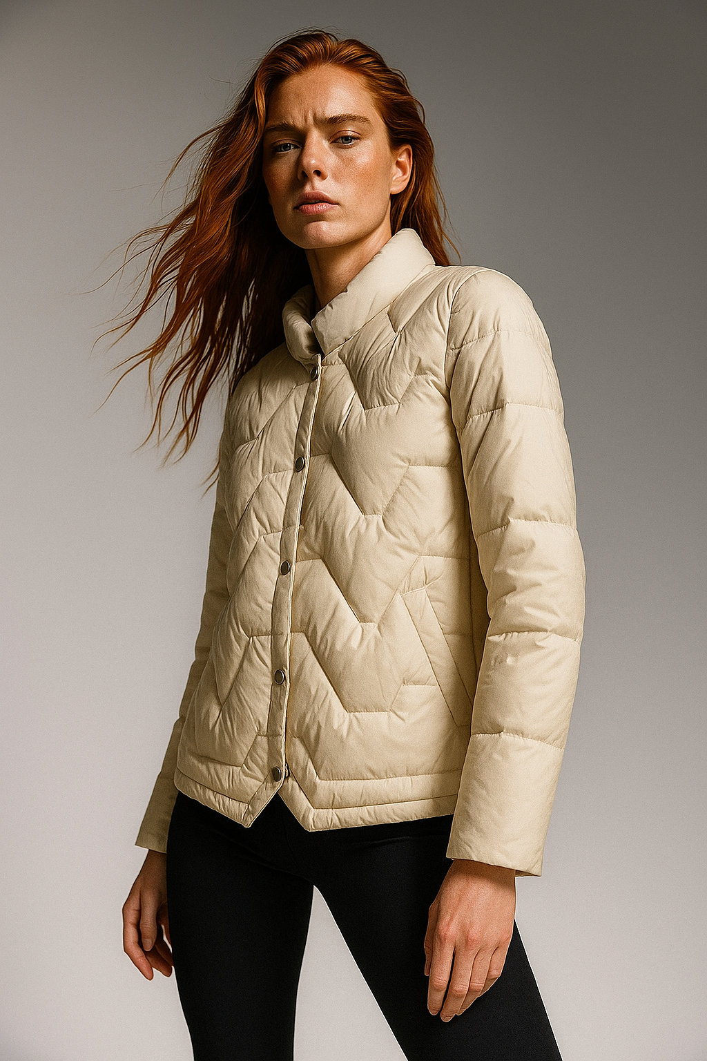 Harper Brooklyn| Quilted Down Jacket