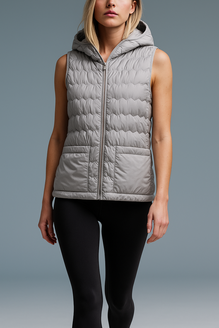 Harper Brooklyn | Puffer Vest in Gold