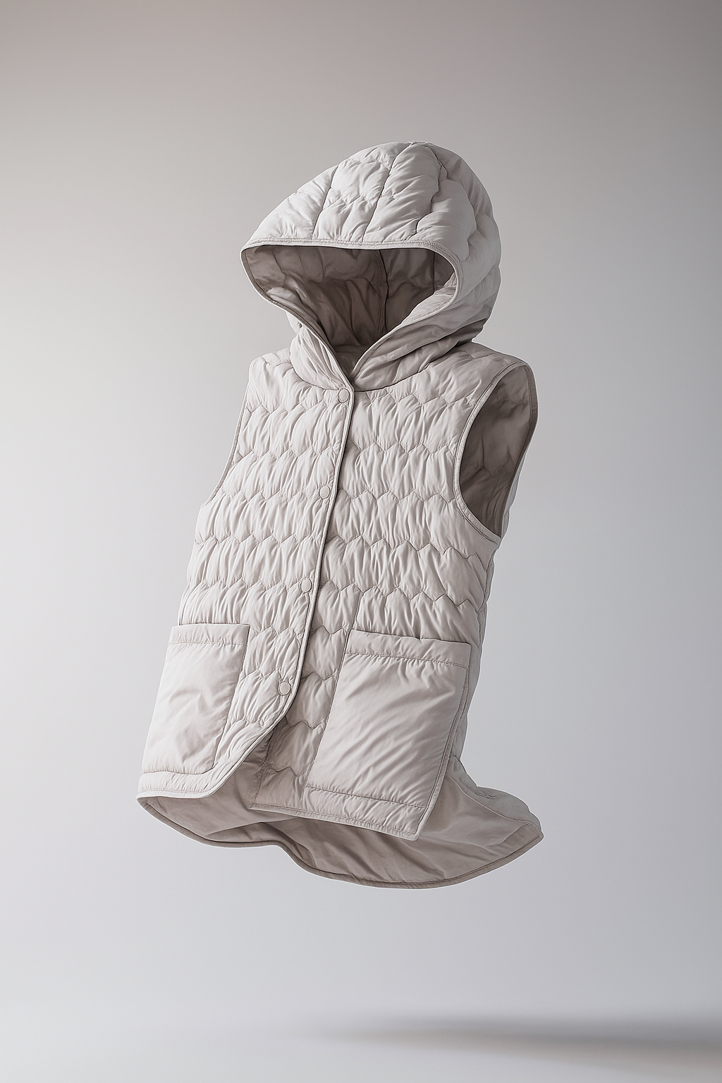 Harper Brooklyn | Puffer Vest in Gold