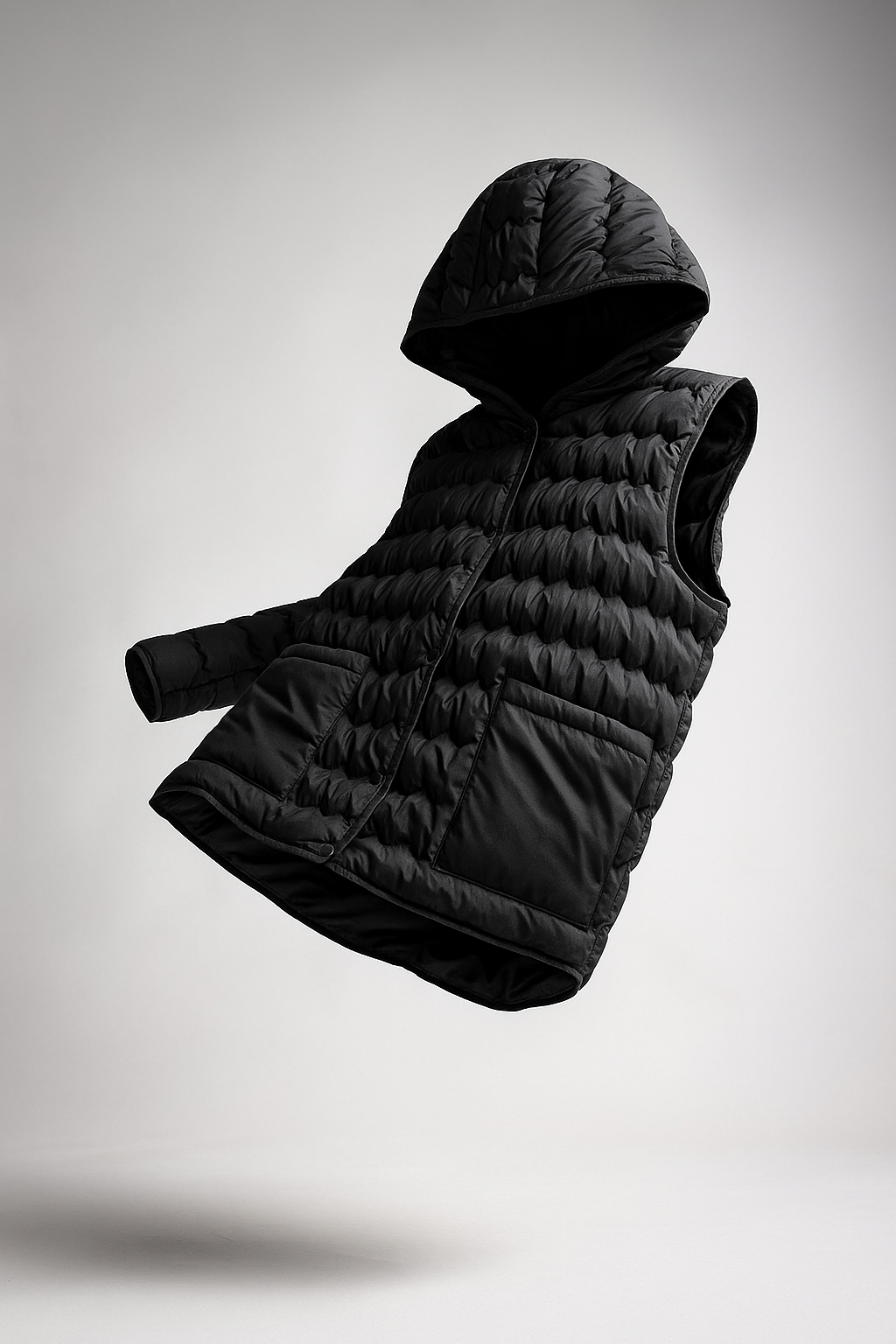 Harper Brooklyn | Puffer Vest in Gold