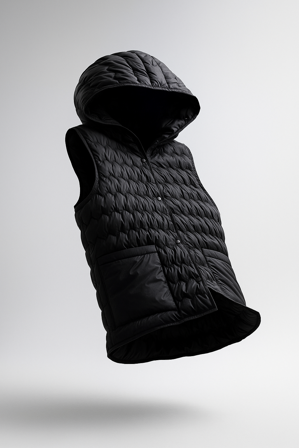 Harper Brooklyn | Puffer Vest in Gold