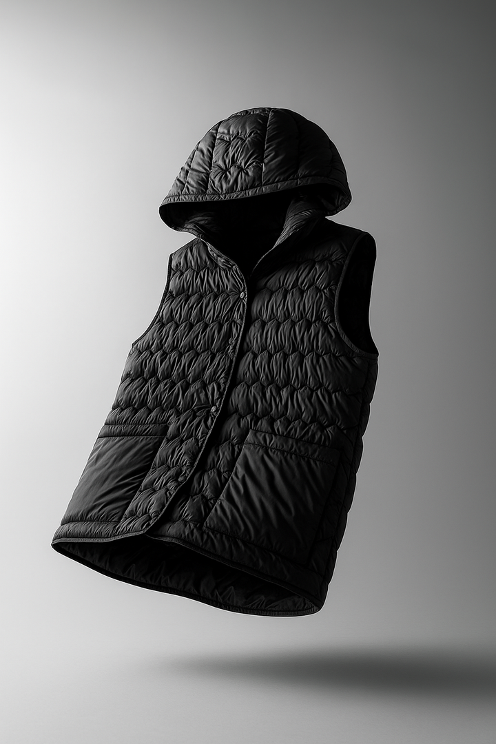 Harper Brooklyn | Puffer Vest in Gold