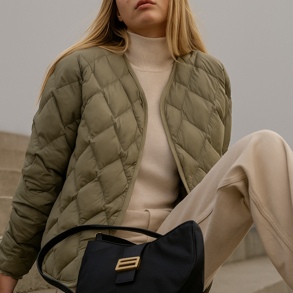 Harper Brooklyn | Quilted Down Jacket
