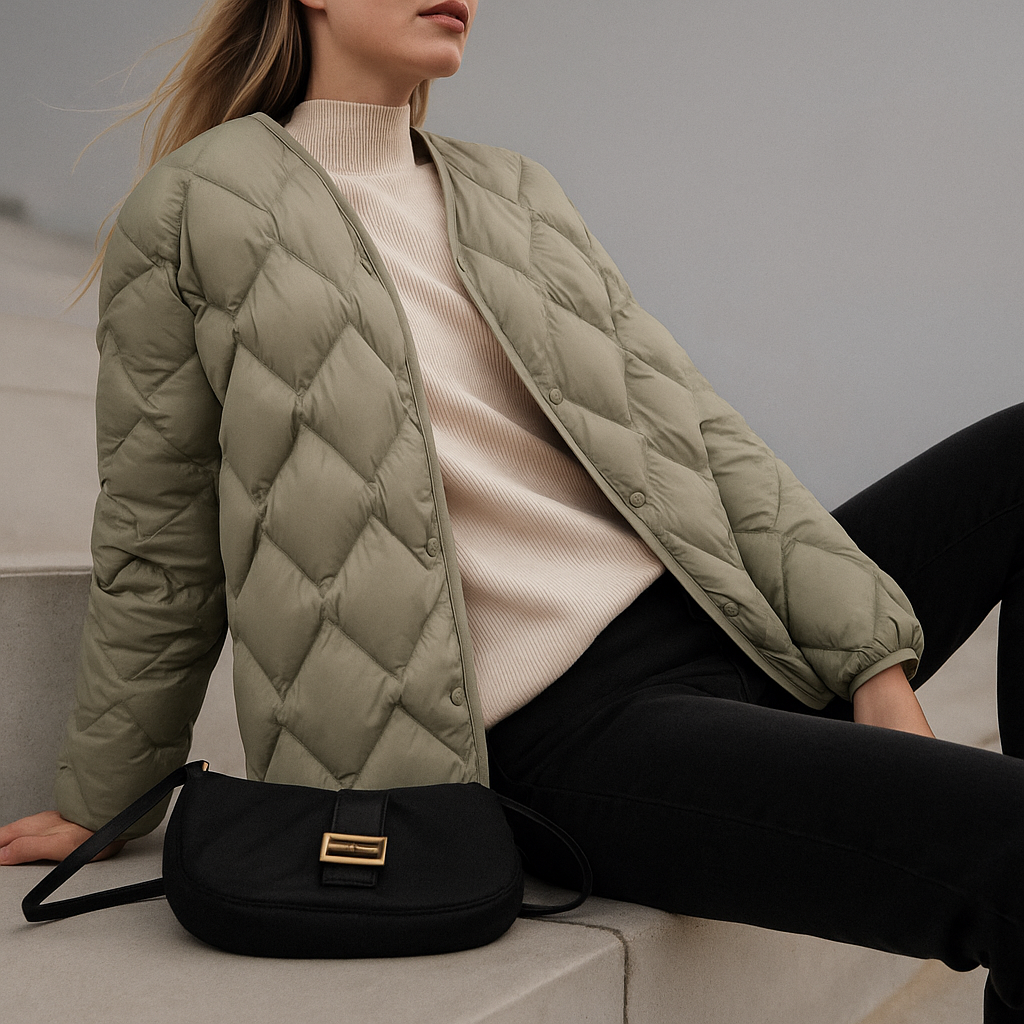 Harper Brooklyn | Quilted Down Jacket