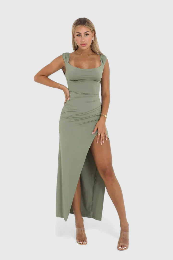 Harper Brooklyn | Maxi Dress in Coral